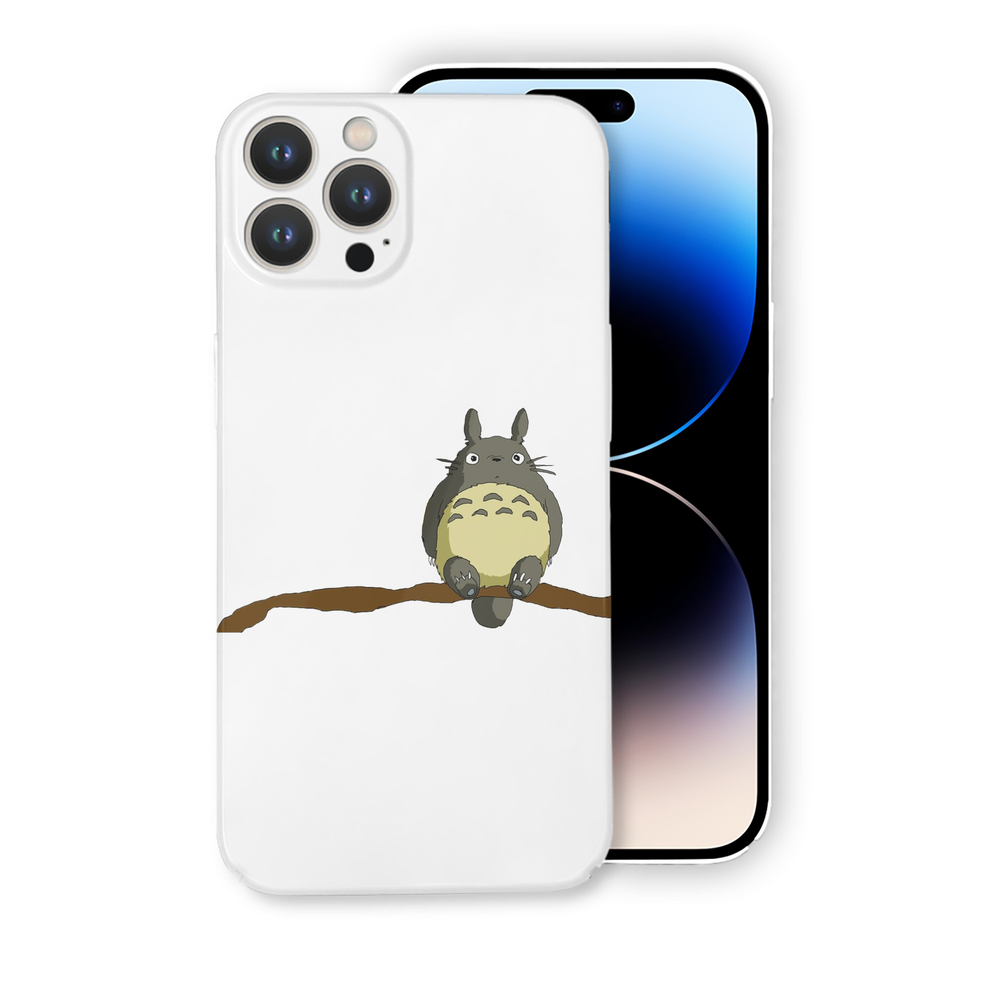 （画像用） となりのトトロ 草壁メイ 草壁サツキ My Neighbor Totoro Satsuki Kusakabe Mei Kusakabe 【iPhone 14シリーズ対応】ハードケース